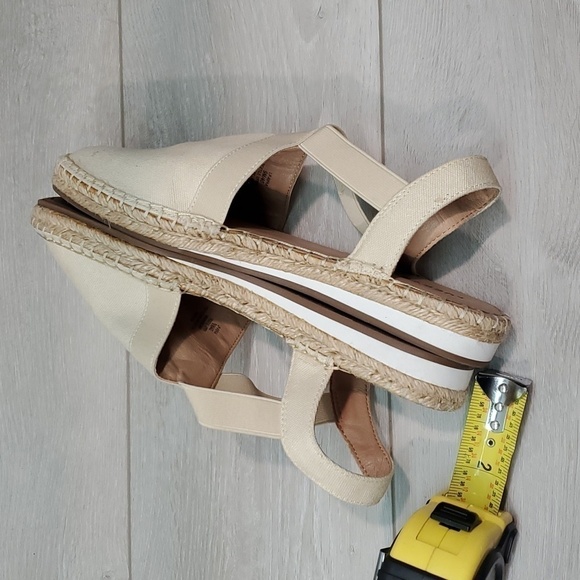 Lucky Brand Womens Rifka Canvas Espadrille Loafer Slip on shoes sz 9M - Picture 8 of 13